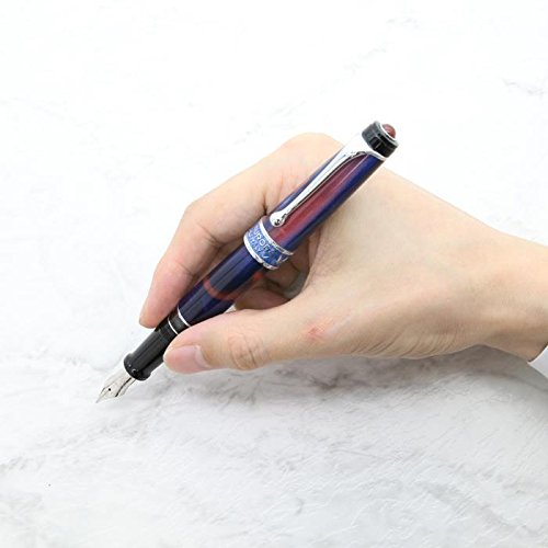 Amazon | AURORA アウロラ 万年筆 大陸シリーズ アメリカ EF | 万年筆